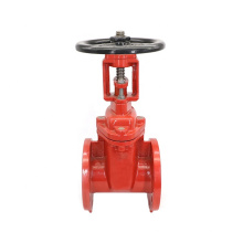 AWWA Ductile Iron Outside Screw &Yoke Type Flanged End Gate Valve